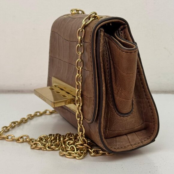 ZAC POSEN Embossed Leather Bag - Picture 5 of 8